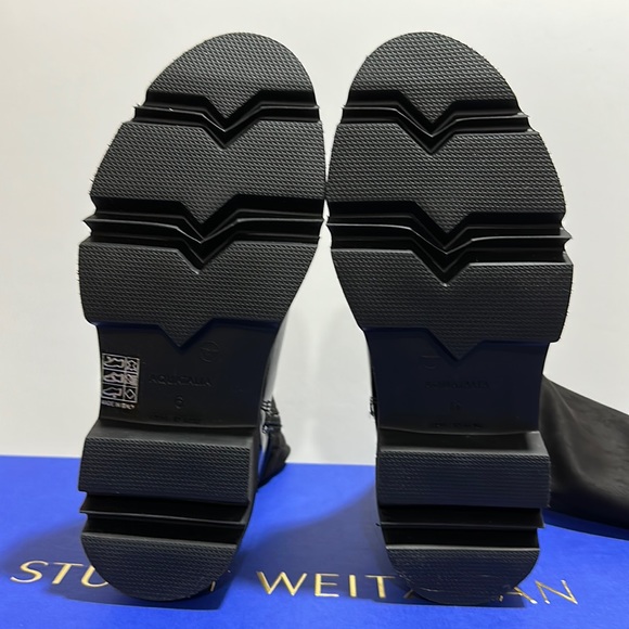 🔥🔥🔥NEW Aquatalia Hillaria Leather & Suede Knee High Boots - Picture 13 of 14